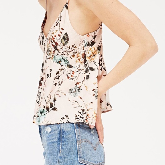 LACAUSA Calla floral tank - Picture 1 of 4